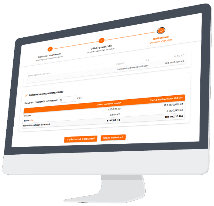 Krok 3: Kalkulace